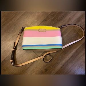 Kate Spade New York Dune Stripe Millie Grove Street Crossbody Bag